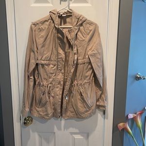 H&M Tan Hooded Jacket